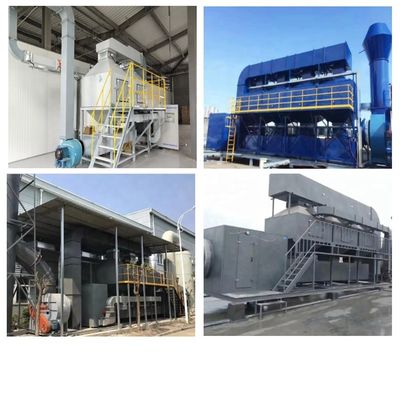 Regenerative Thermal Oxidizer RTO for Waste Gas Control and Treatment Weight 1500 kg