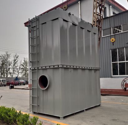 12 Pulse Valve Door Frame Dust Collector for Hydrocarbon Burning Air Pollution Control