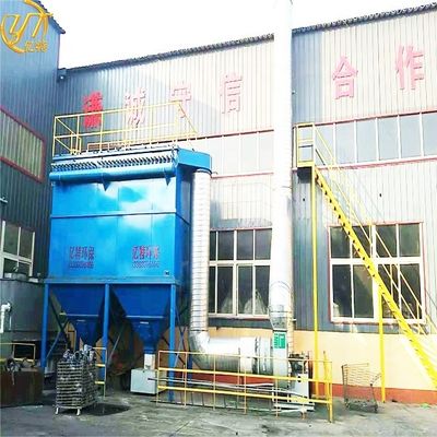 12 Pulse Valve Door Frame Dust Collector for Hydrocarbon Burning Air Pollution Control