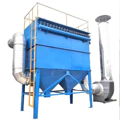 3000 kg Automatic Pulse Jet Cleaning Type Filter Bag House Dust Collector For Brick